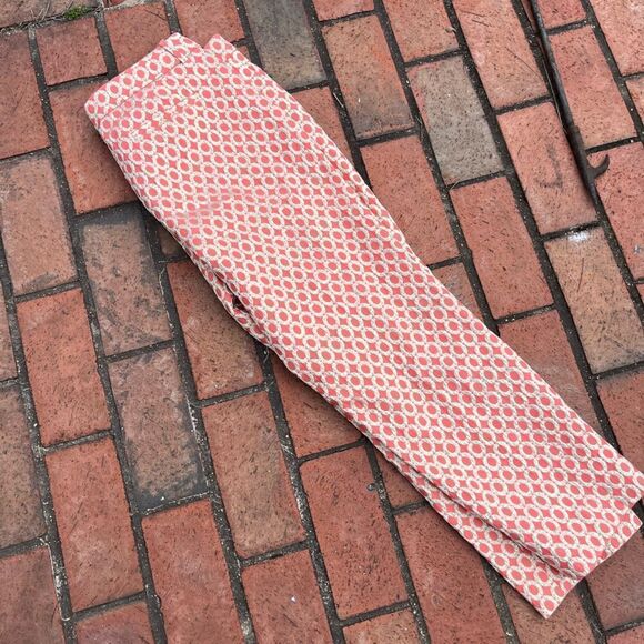 J Crew Collection Gilded Dot Metallic Cafe Capri Pants NWT - Picture 6 of 8